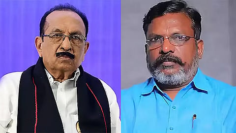 ‘நோபல் பரிசு கிடைத்தால் வைகோவுக்கு நன்றி சொல்வேன்’ - திருமாவளவன் பதிலடி 