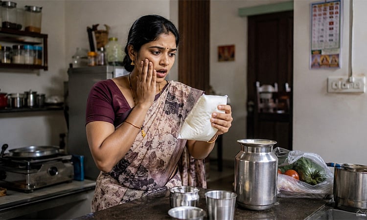 தமிழகத்தில் தனியார் பால் விலை நாளை முதல் லிட்டருக்கு ரூ.4 உயர்வு: இல்லத்தரசிகள் அதிர்ச்சி