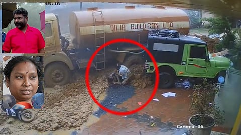 வயநாடு நிலச்சரிவில் உயிர் தப்பிய மதுரை தம்பதி - லாரிக்கு அடியில் சிக்கி மீண்ட வீடியோ வைரல்