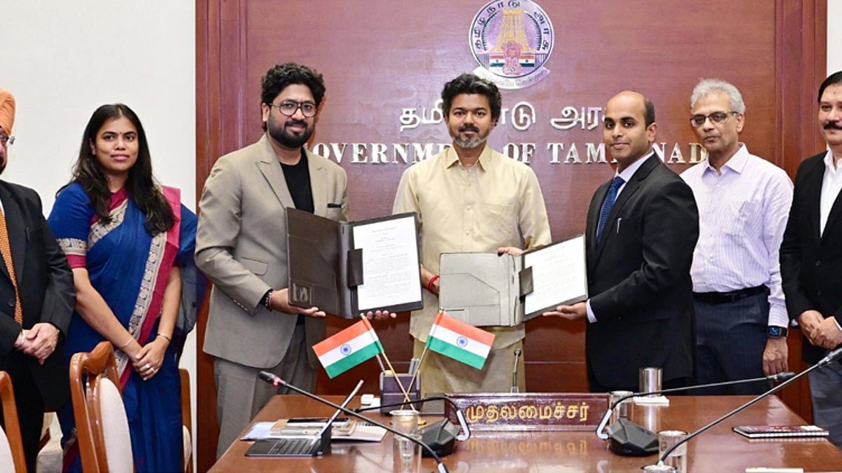 ரூ.15 ஆயிரம் கோடி முதலீடு... 2,670 பேருக்கு வேலைவாய்ப்பு... விக்ரம் சோலார் நிறுவனத்துடன் புரிந்துணர்வு ஒப்பந்தம்
