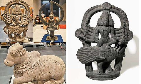 கடத்தப்பட்ட பழமையான 3 சிலைகள் ஆஸ்திரேலியாவில் இருந்து தமிழகம் வருகை