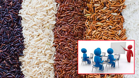 பாரம்பரிய அரிசி மூலம் மதிப்பு கூட்டப்பட்ட உணவுப் பொருட்கள் தயாரிப்பது எப்படி? - சென்னையில் 2 நாட்கள் பயிற்சி
