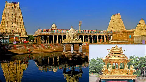 காஞ்சீபுரம் ஏகாம்பரநாதர் கோவிலில் தங்கத்தேரோட்டம் 
12-ந் தேதி நடக்கிறது