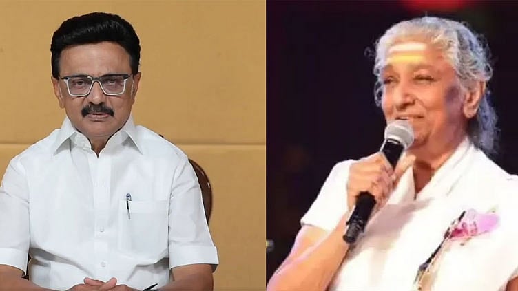  காலத்தால் அழியாத பாடல்களைப் பாடியவர் ஜானகி:  மு.க.ஸ்டாலின் இரங்கல்
