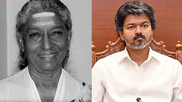 பழம்பெரும் பின்னணி பாடகி எஸ்.ஜானகி மறைவு - முதல்-அமைச்சர் விஜய் இரங்கல் 