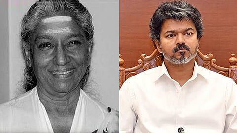 பழம்பெரும் பின்னணி பாடகி எஸ்.ஜானகி மறைவு - முதல்-அமைச்சர் விஜய் இரங்கல் 