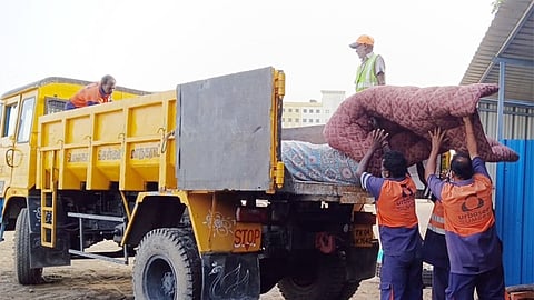 சென்னையில் இன்று 32.33 டன் பழைய பொருட்கள் பெறப்பட்டு அகற்றம்
