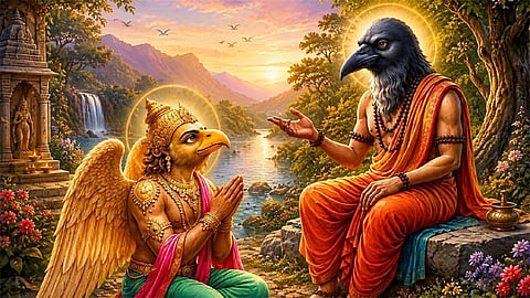 கருடனுக்கு உபதேசித்த காகபுஜண்டர்