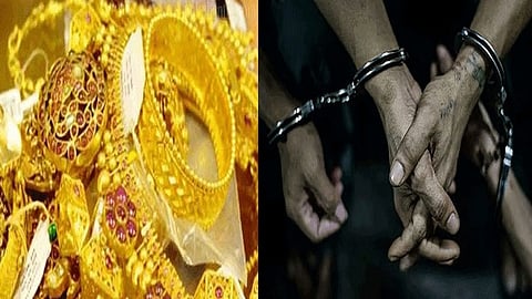 நகை கொள்ளை, 4 பேர் கைது