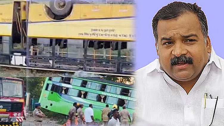 மதுரை அருகே சாலை விபத்தில் 5 பேர் பலி: மாணிக்கம் தாகூர் இரங்கல்  