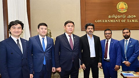 முதல்-அமைச்சர் விஜய்,கஜகஸ்தான் தூதர்