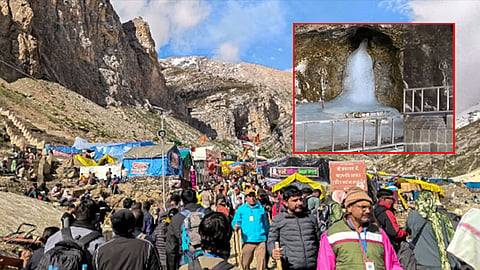 காஷ்மீர்:  அமர்நாத் யாத்திரை 2.77 லட்சம் பக்தர்கள் தரிசனம்
