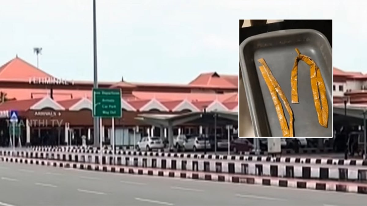 கொச்சியில் விமான நிலையத்தில் ரூ.2 கோடி மதிப்பிலான கடத்தல் தங்கம் பறிமுதல் - தமிழக தம்பதி கைது