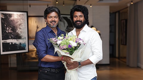 முதல்-அமைச்சர் விஜய்யுடன் நடிகர் சிவகார்த்திகேயன் சந்திப்பு 