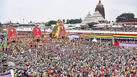 பூரி ரத யாத்திரையின்போது கூட்ட நெரிசல்: ஒருவர் பலி, 120 பேர் காயம்