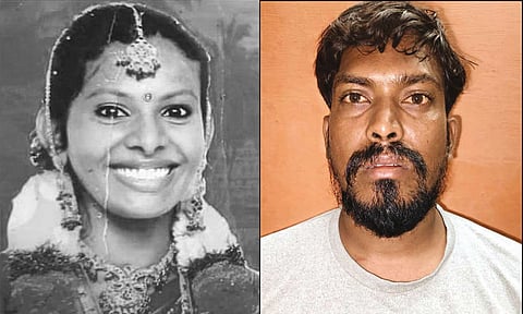 மருத்துவமனையில் சிகிச்சையில் இருந்த பெண்ணை குத்தூசியால் குத்திக் கொன்ற கொடூர கணவன்