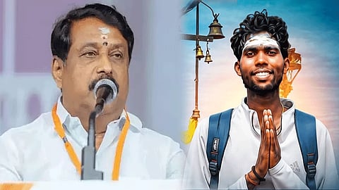 3,825 அடி உயர மலையை தொடர்ந்து 1,000 நாட்கள் ஏறிய இளைஞர்: நயினார் நாகேந்திரன் பாராட்டு
