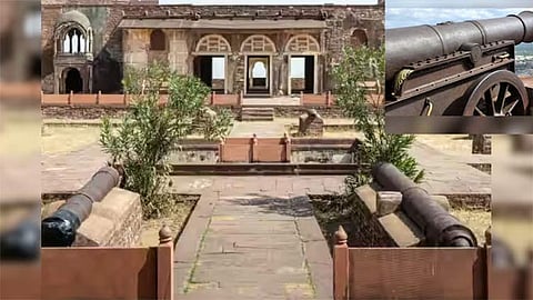 மத்தியபிரதேசம்: 400 ஆண்டுகள் பழமைவாய்ந்த பீரங்கி திருட்டு

