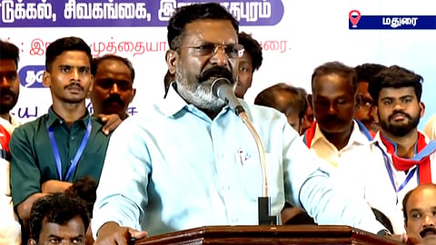 ‘வி.சி.க. தேர்தலுக்காக உருவான இயக்கம் அல்ல, மக்களின் தேவைக்காக உருவானது’ - திருமாவளவன்