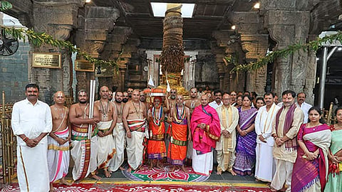 திருப்பதி ஏழுமலையான் கோவிலில் ஆனிவார ஆஸ்தான விழா