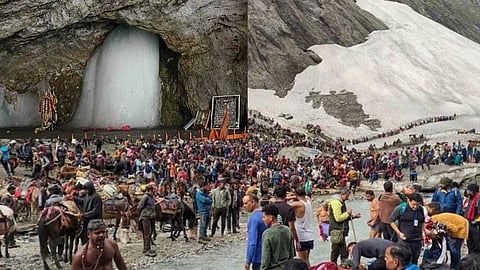 அமர்நாத் யாத்திரை தற்காலிக நிறுத்தம்

