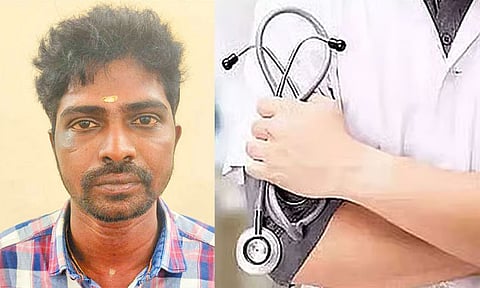 ரூ.5 லட்சம் பணத்தை திரும்ப கேட்டதால் ஆத்திரம்.. அக்கா மகளுக்கு ஆபாச புகைப்படம் அனுப்பிய டாக்டர் கைது