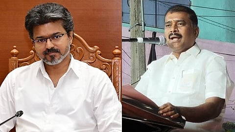 முதல்-அமைச்சர் விஜய்க்கு மிரட்டல் விடுக்கும் வகையில் பேசிய திமுக எம்.எல்.ஏ. கைது 