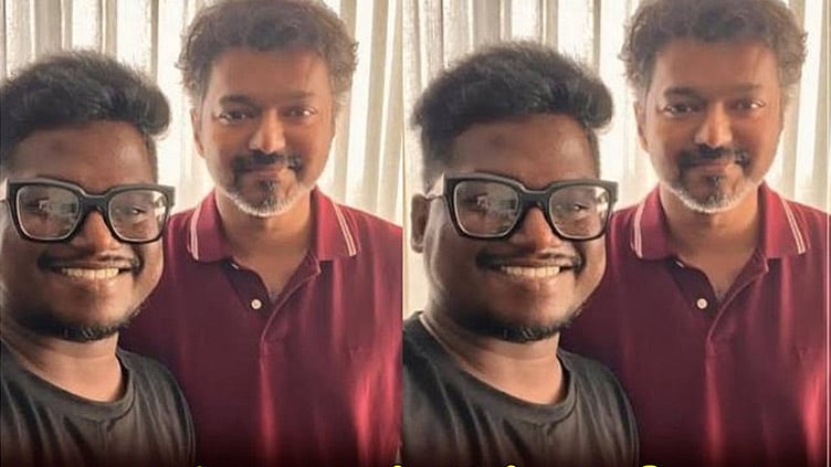 முதல்-அமைச்சர் விஜய்யுடன் பாடகர் அறிவு சந்திப்பு