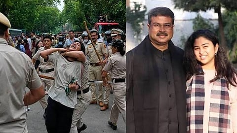 அமெரிக்காவில் படிக்கும் மத்திய கல்வி மந்திரியின் மகள் - விமர்சனங்கள் அதிகமான நிலையில் இன்ஸ்டாகிராமில் இருந்து வெளியேறினார்