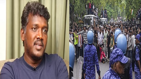 நீட் விவகாரத்தில் மாணவர்களோடு கைகோர்த்து நிற்கிறேன் - இயக்குனர் மாரி செல்வராஜ்