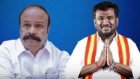தவெக வேட்பாளர் வெற்றிக்கு எதிராக தொடரப்பட்ட வழக்கை வாபஸ் பெற்றார் பெரியகருப்பன் 