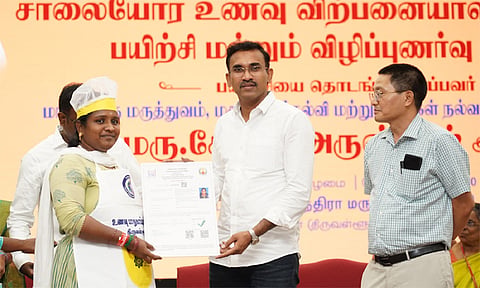 சென்னை உள்பட 6 மாவட்டங்களில் மாதிரி உணவு தெருக்கள் திட்டம் - அமைச்சர் அருண்ராஜ் தகவல்
