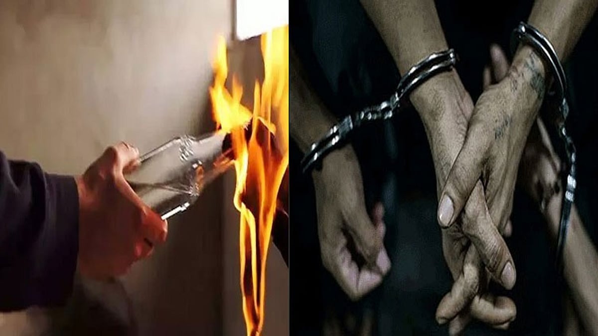 சென்னை: ரவுடி வீட்டில் பெட்ரோல் குண்டுகள் வீச்சு- 4 பேர் கைது