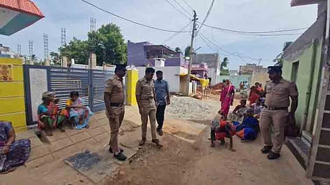 திருப்பத்தூரில் மனைவியை அடித்துக் கொலை செய்த கணவர் தலைமறைவு.