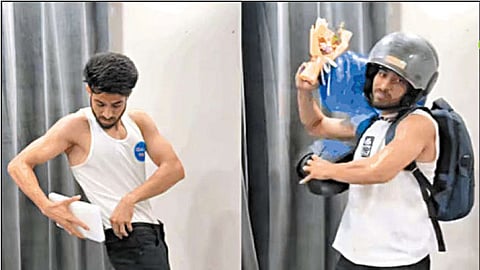 தற்காப்புடன் களமிறங்கிய இளைஞர்
