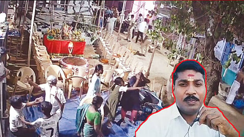 
உடன்குடியில் இருதரப்பினர் மோதல்: நடிகர் ஜி.பி.முத்துவின் தம்பி மனைவி உள்பட 2 பேருக்கு அரிவாள் வெட்டு