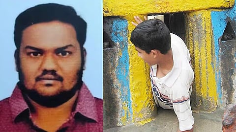 திருவண்ணாமலை கிரிவலப் பாதையில் உள்ள இடுக்கு பிள்ளையார் கோவில் குகையில் சிக்கி பக்தர் உயிரிழப்பு