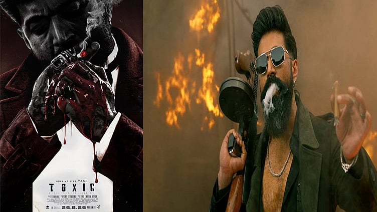 யாஷின் “டாக்ஸிக்” படத்தின் புதிய போஸ்டர் வெளியீடு