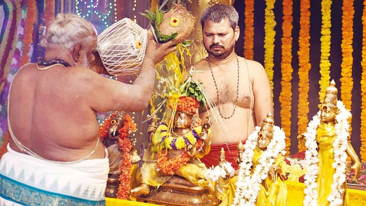 திருப்பதி கபிலேஸ்வரர் கோவிலில் பவித்ரோற்சவம்