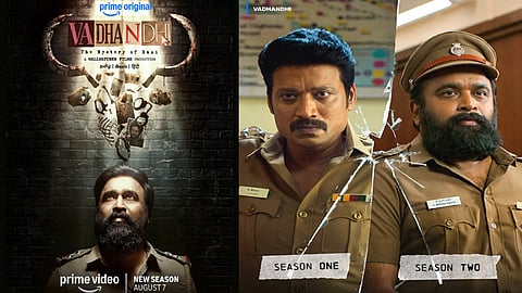 சசிகுமாரின்  “வதந்தி” சீசன் 2 வெப் தொடரின் பர்ஸ்ட் லுக் வெளியானது
