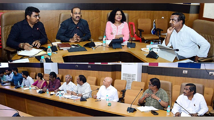 சென்னை மாநகரில் புதிய திட்டங்கள்; கமிஷனர் சமீரன் ஆலோசனை