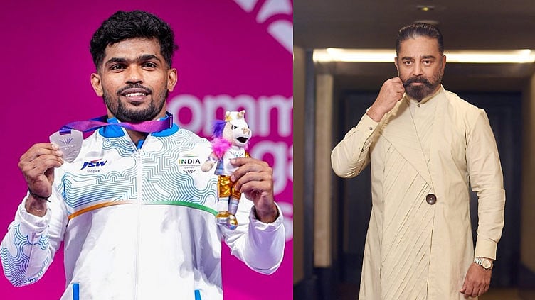 
காமன்வெல்த்: வெள்ளி பதக்கம் வென்ற ராஜா முத்துப்பாண்டிக்கு கமல்ஹாசன் வாழ்த்து