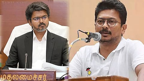 தமிழ்நாட்டின் உரிமையை அடகு வைத்துள்ளார் முதல்-அமைச்சர் விஜய்: உதயநிதி ஸ்டாலின் சாடல்