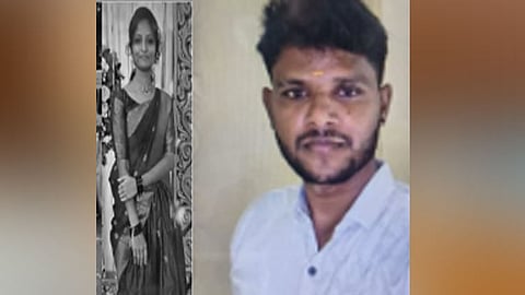 கர்ப்பிணி மனைவியை கழுத்தை நெரித்துக்கொலை