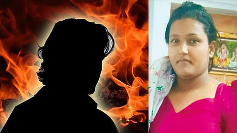 ஈரோட்டில் கள்ளக்காதல் விவகாரத்தில் இளம்பெண் எரித்துக்கொலை - வாலிபர் வெறிச்செயல்
