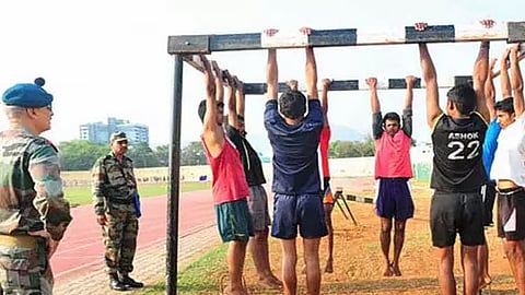 அக்னிவீர் ராணுவ ஆட்சேர்ப்பு முகாம்