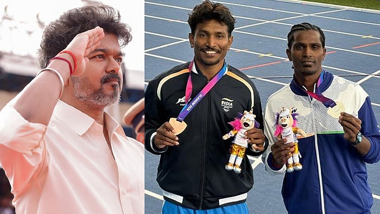 காமன்வெல்த்: தமிழக வீரர்களுக்கு முதல்-அமைச்சர் விஜய் வாழ்த்து