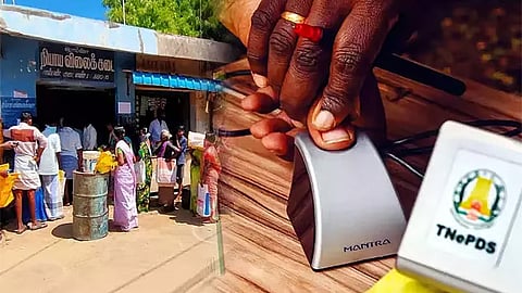 சென்னை: ரேஷன் கடைகளில் நாளை கைவிரல் ரேகை பதிவு சிறப்பு முகாம்