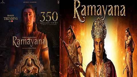 35 கோடி பார்வைகளை கடந்த “ராமாயணா” படத்தின் டிரெய்லர்