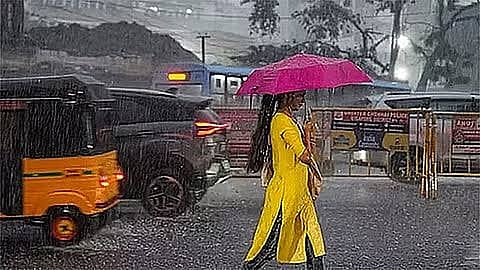 தமிழகத்தில் 5 மாவட்டங்களில் இரவு 10 மணி வரை மழைக்கு வாய்ப்பு